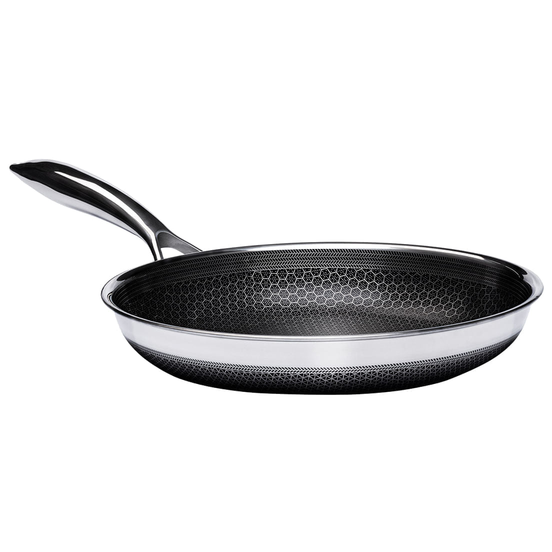Bratpfanne Cooking Pro Hive, 26 cm, Edelstahl, Profi-Qualität