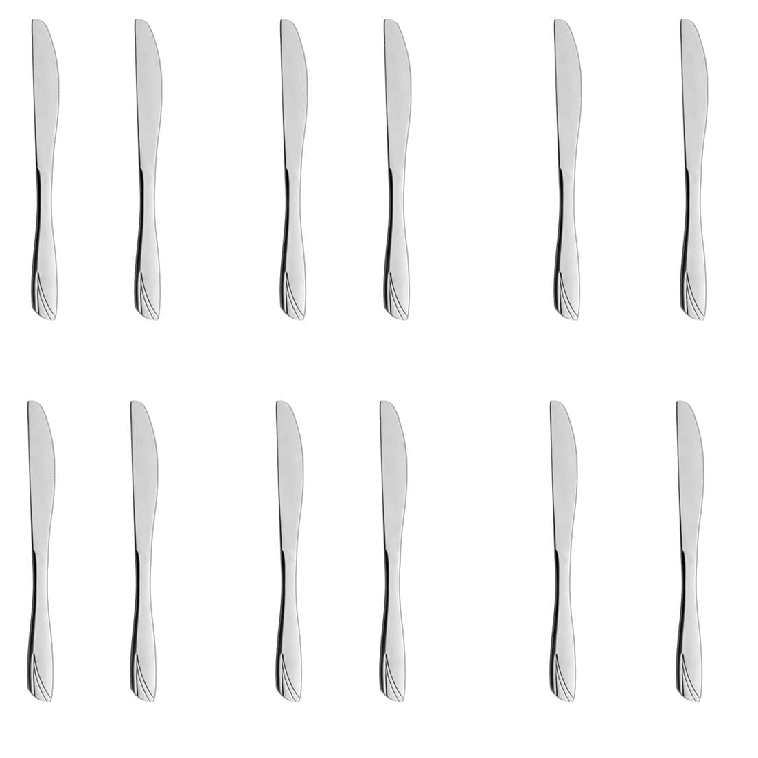 12-teiliges Set Farol Tafelmesser aus Edelstahl